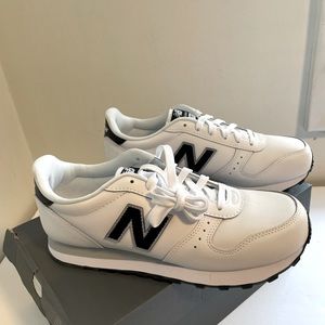 New Balance 311 Sneakers, Women Size 10, Black/White